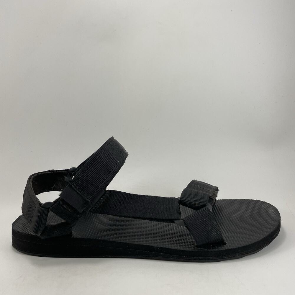 Teva Original Universal Active Sandals Mens Size 10 Black Strappy Athletic